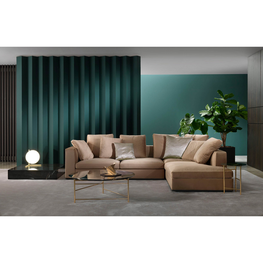 Angular Back Single-Armed Sofa | Marelli Matheus | Italianfurniture.com