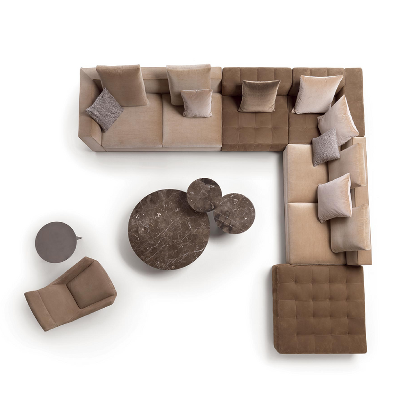 Angular Back Central Sofa | Marelli Matheus