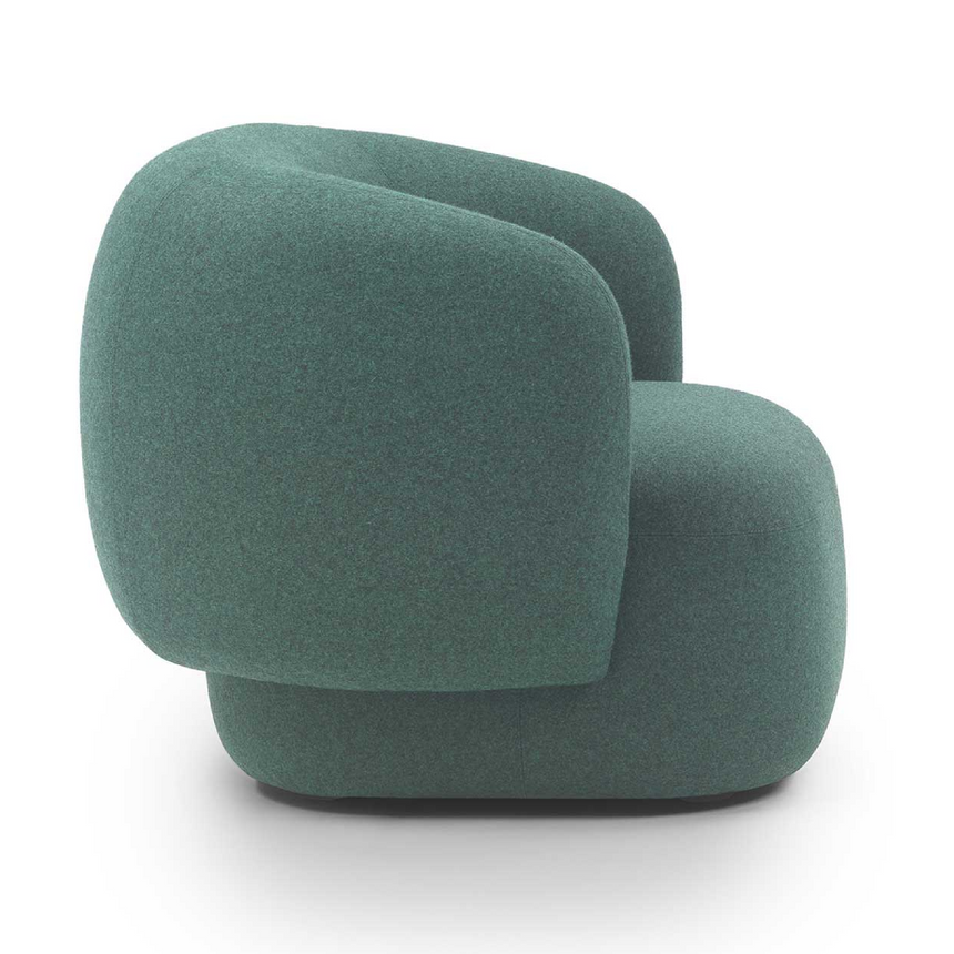 Rounded Back Accent Armchair | Marelli Noah