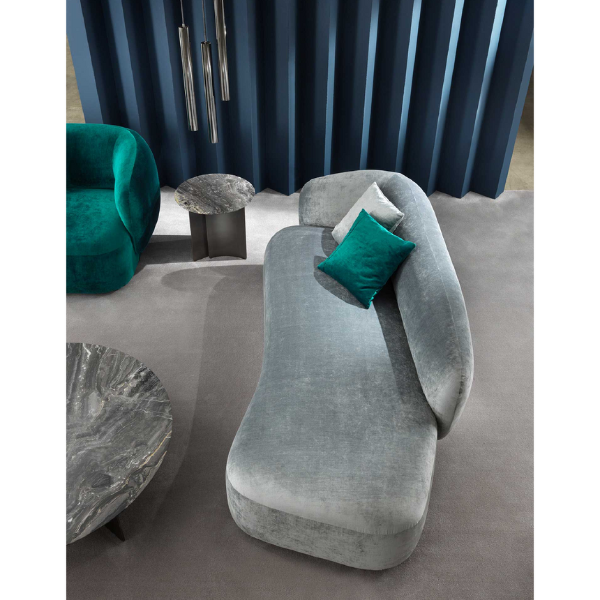 Rounded Back Longe Chair | Marelli Noah | Italianfurniture.com