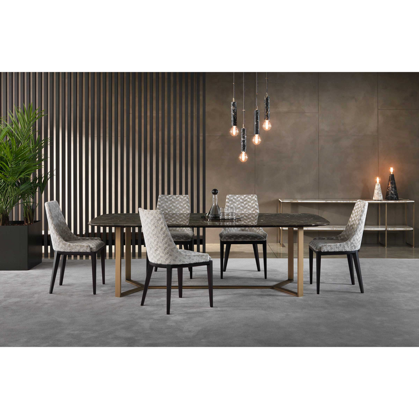 Sloped Back High Chair | Marelli Nicole | Italianfurniture.com