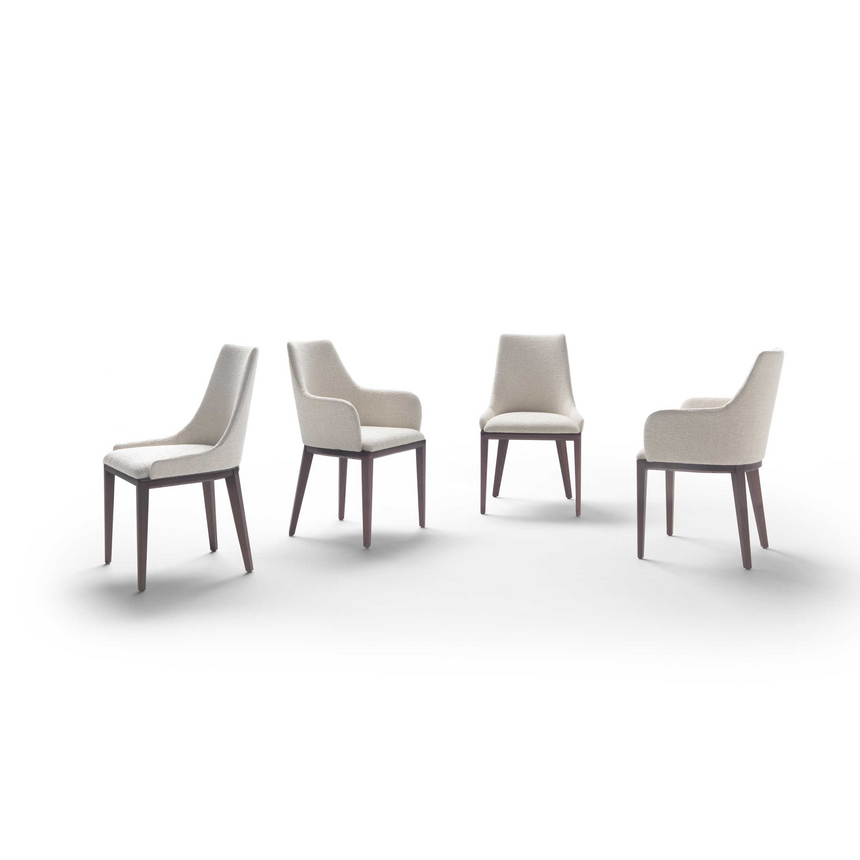 Sloped Back High Chair | Marelli Nicole | Italianfurniture.com