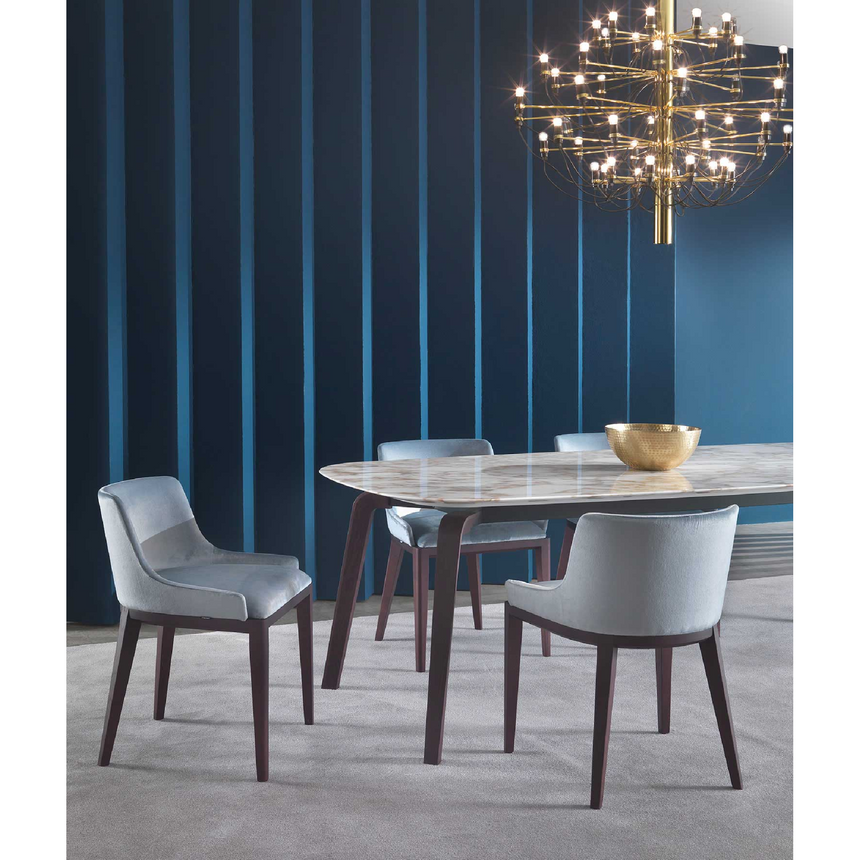 Sloped Back High Armchair | Marelli Nicole