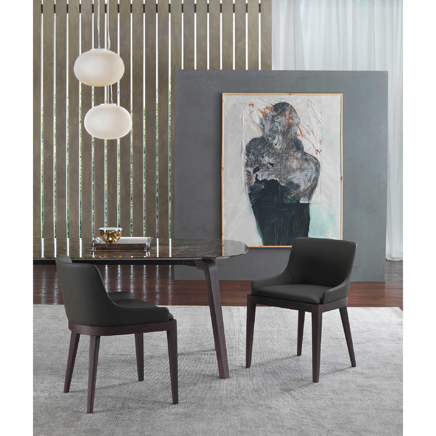 Sloped Back High Armchair | Marelli Nicole