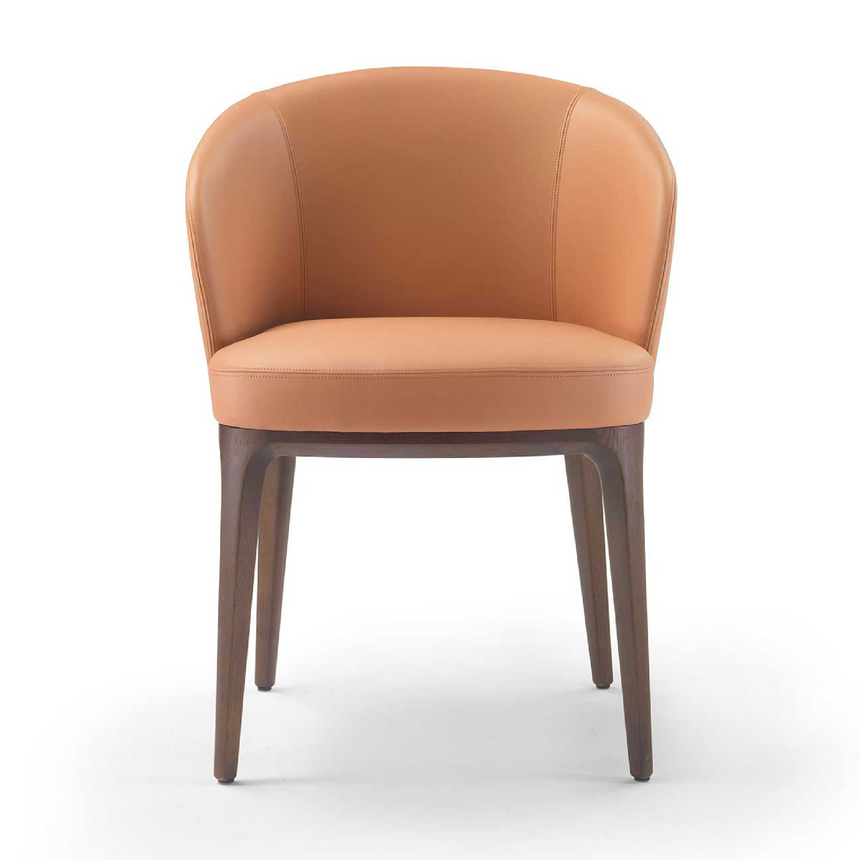Curved Back Small Chair | Marelli Paris | Italianfurniture.com