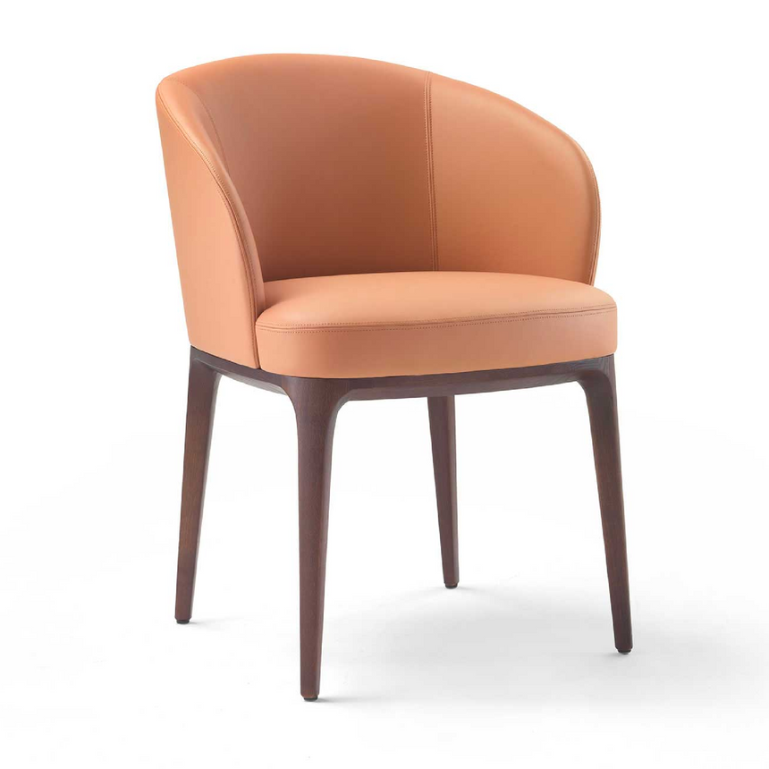 Curved Back Small Chair | Marelli Paris | Italianfurniture.com
