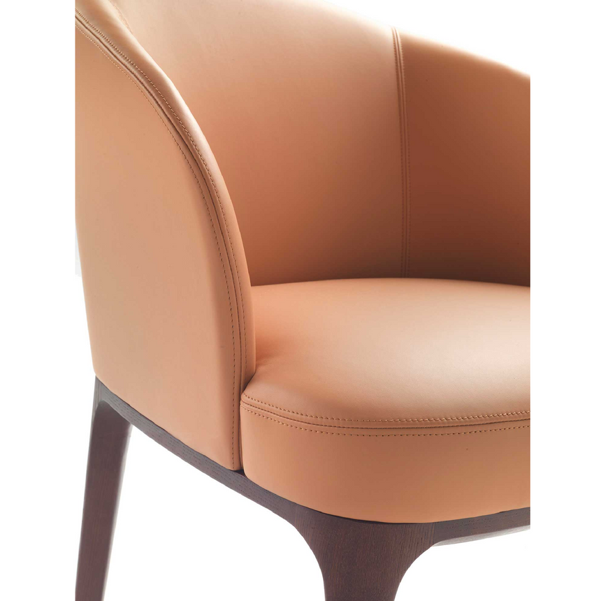 Curved Back Small Chair | Marelli Paris | Italianfurniture.com