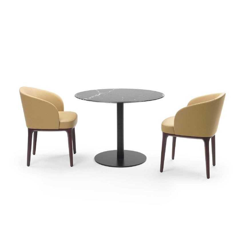 Curved Back Small Chair | Marelli Paris | Italianfurniture.com