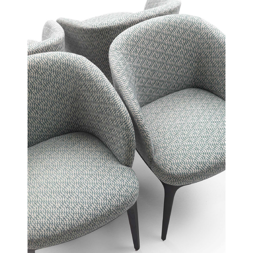 Curved Back Small Chair | Marelli Paris | Italianfurniture.com