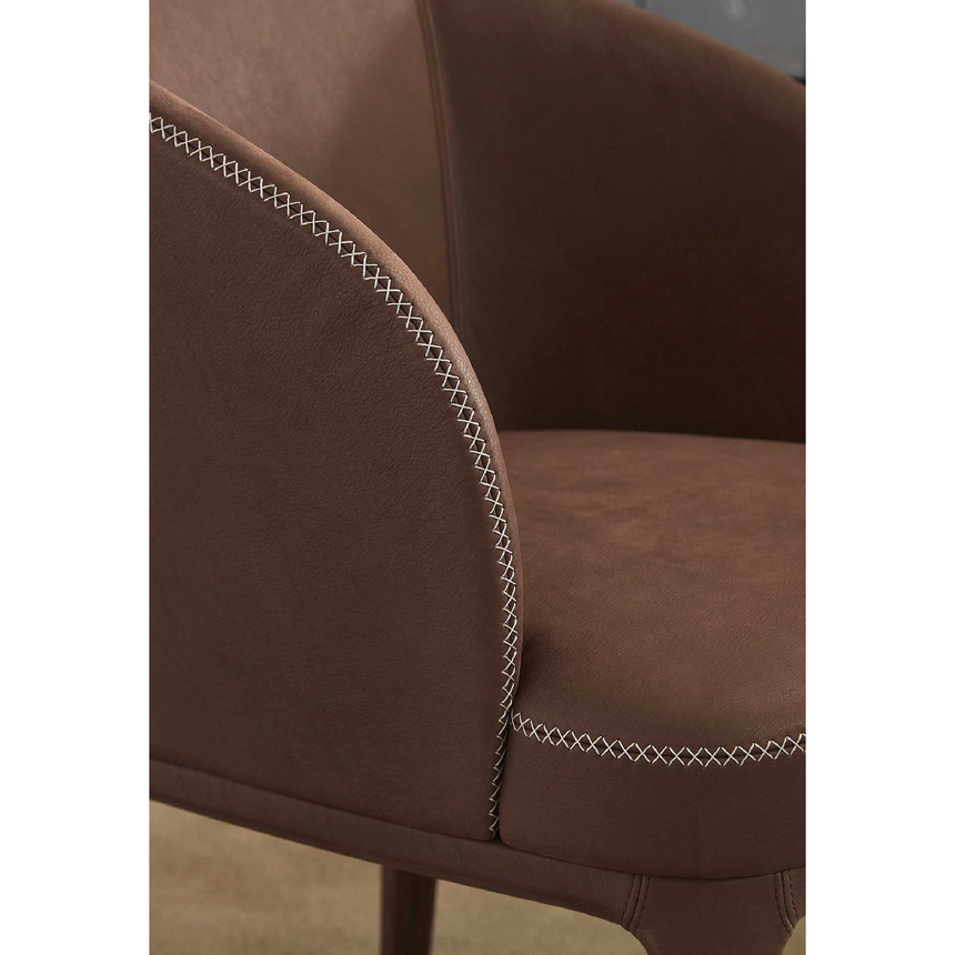 Curved Back Small Chair | Marelli Paris | Italianfurniture.com