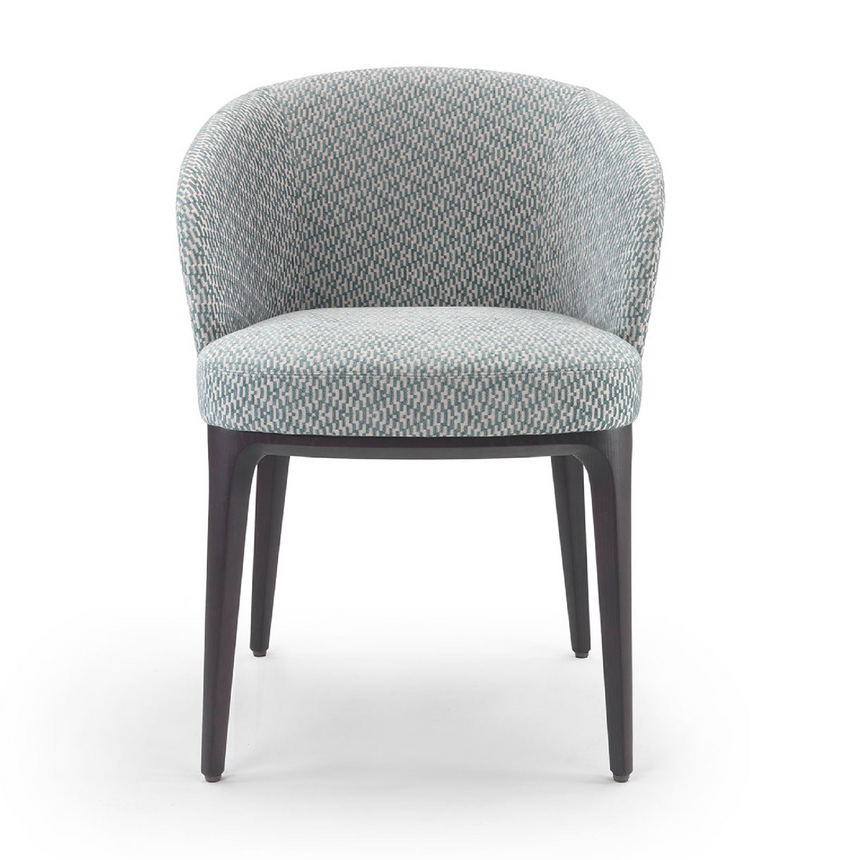 Curved Back Small Chair | Marelli Paris | Italianfurniture.com