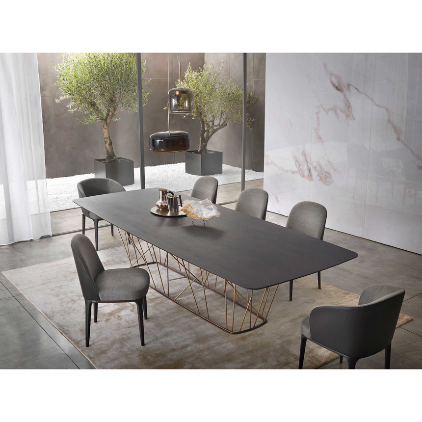 Curved Back Small Chair | Marelli Paris | Italianfurniture.com