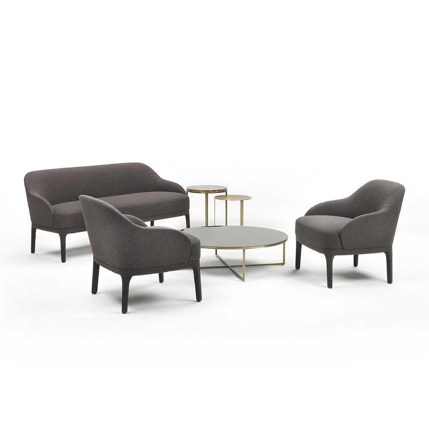 Curved Back Armchair | Marelli Paris | Italianfurniture.com