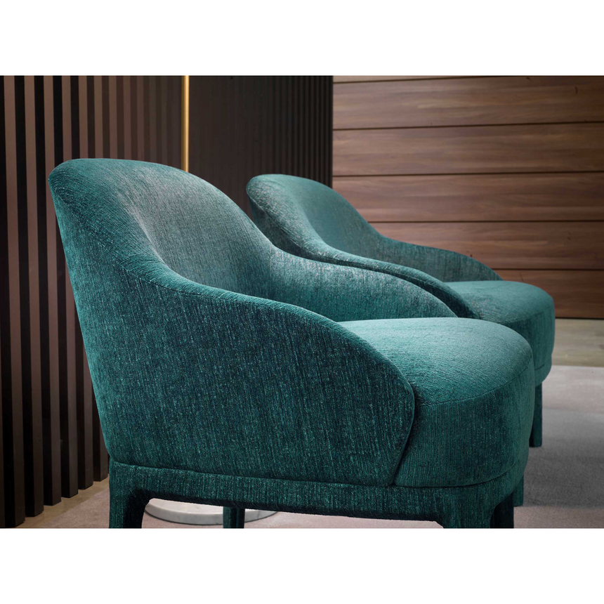 Curved Back Armchair | Marelli Paris | Italianfurniture.com