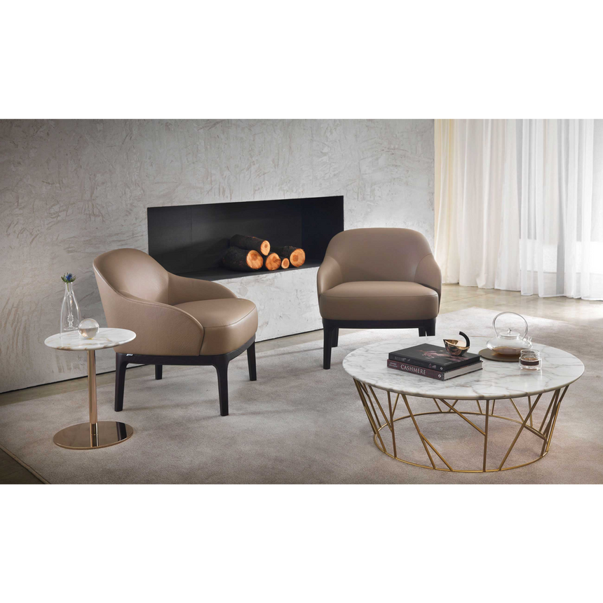 Curved Back Armchair | Marelli Paris | Italianfurniture.com