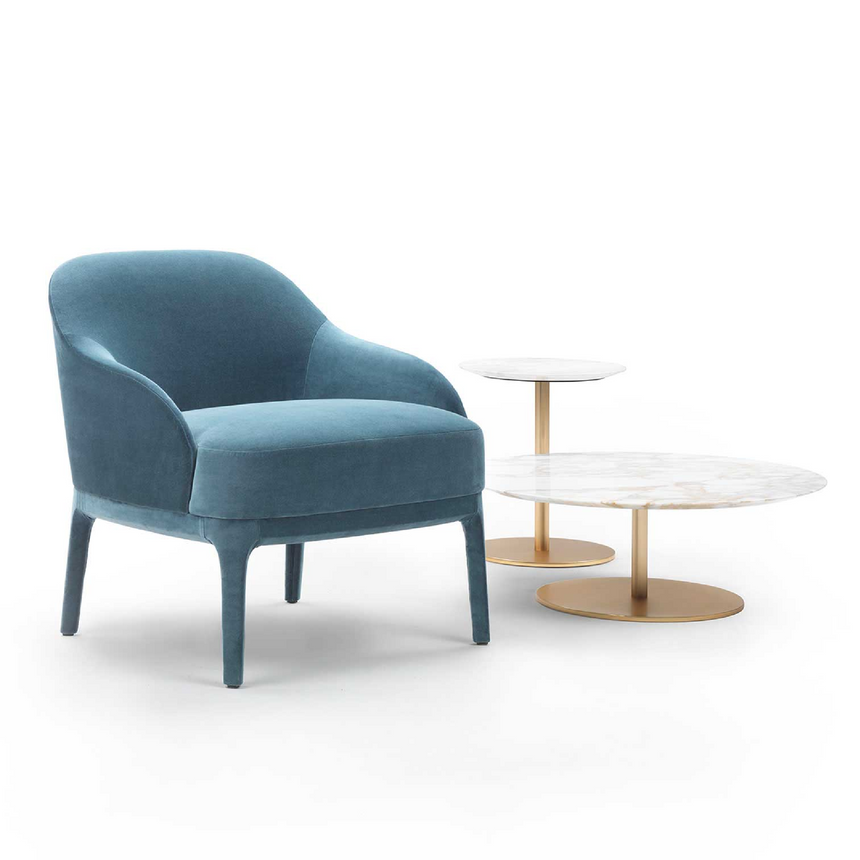 Curved Back Armchair | Marelli Paris | Italianfurniture.com