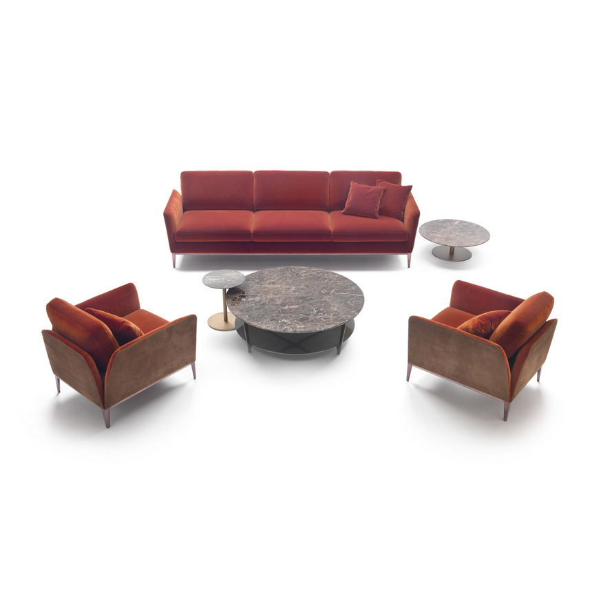 Flared Arm Sofa | Marelli Ritz | ItalianFurniture.com