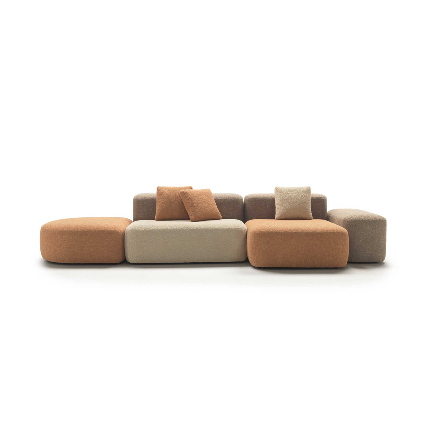 Upholstered Modular Backrest | Marelli Sahara | Italianfurniture.com