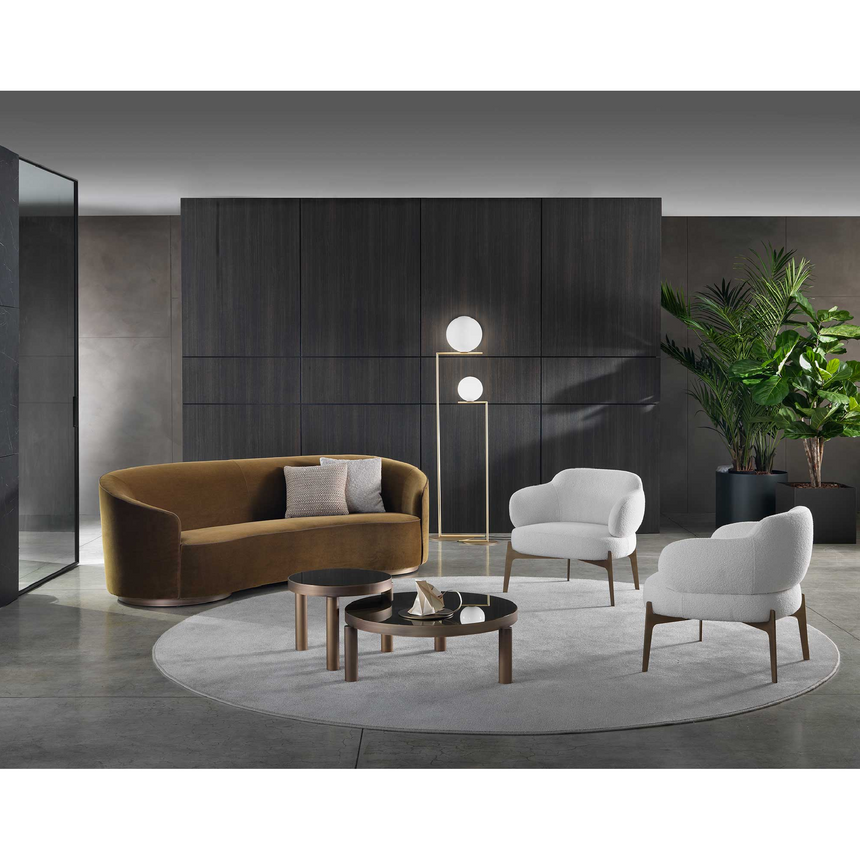 Modern Chunky Lounge Armchair | Marelli Sign | Italianfuniture.com