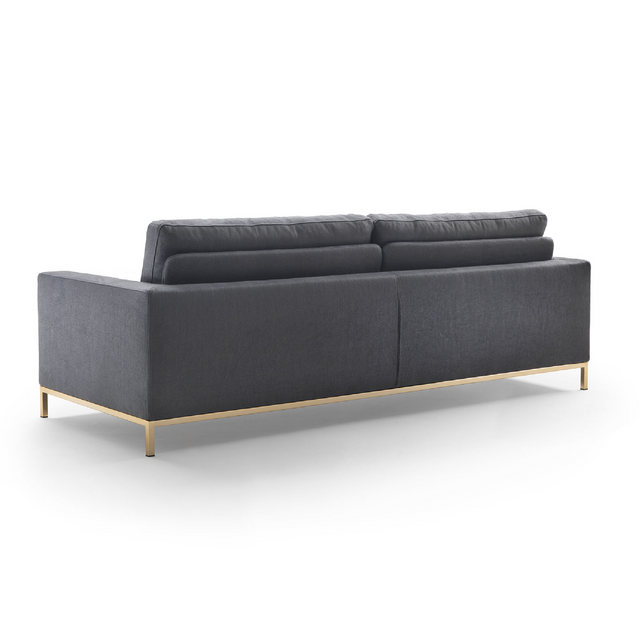 Metal Base Angular Sofa | Marelli Slide | Italianfuniture.com