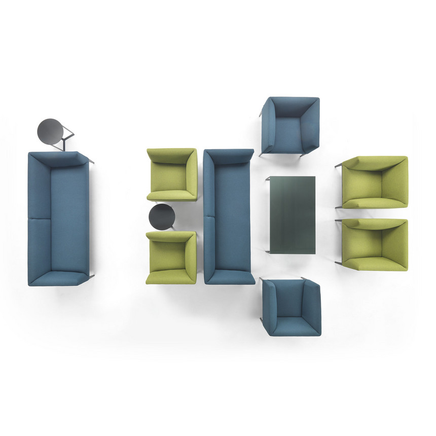 Sleek Upholstered Lounge Armchair | Marelli Smart | Italianfurniture.com