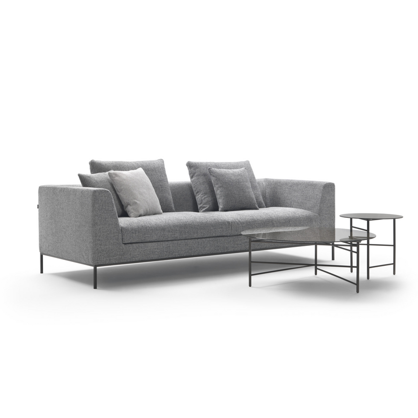 Wide-Armed Minimalist Sofa | Marelli Sydney | Italianfurniture.com