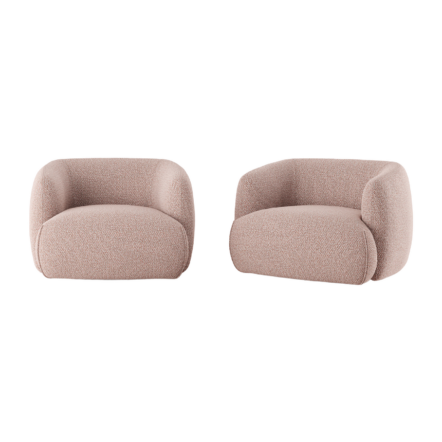 Upholstered Barrel Armchair | Marac Aland Poltrona  | Italianfurniture.com