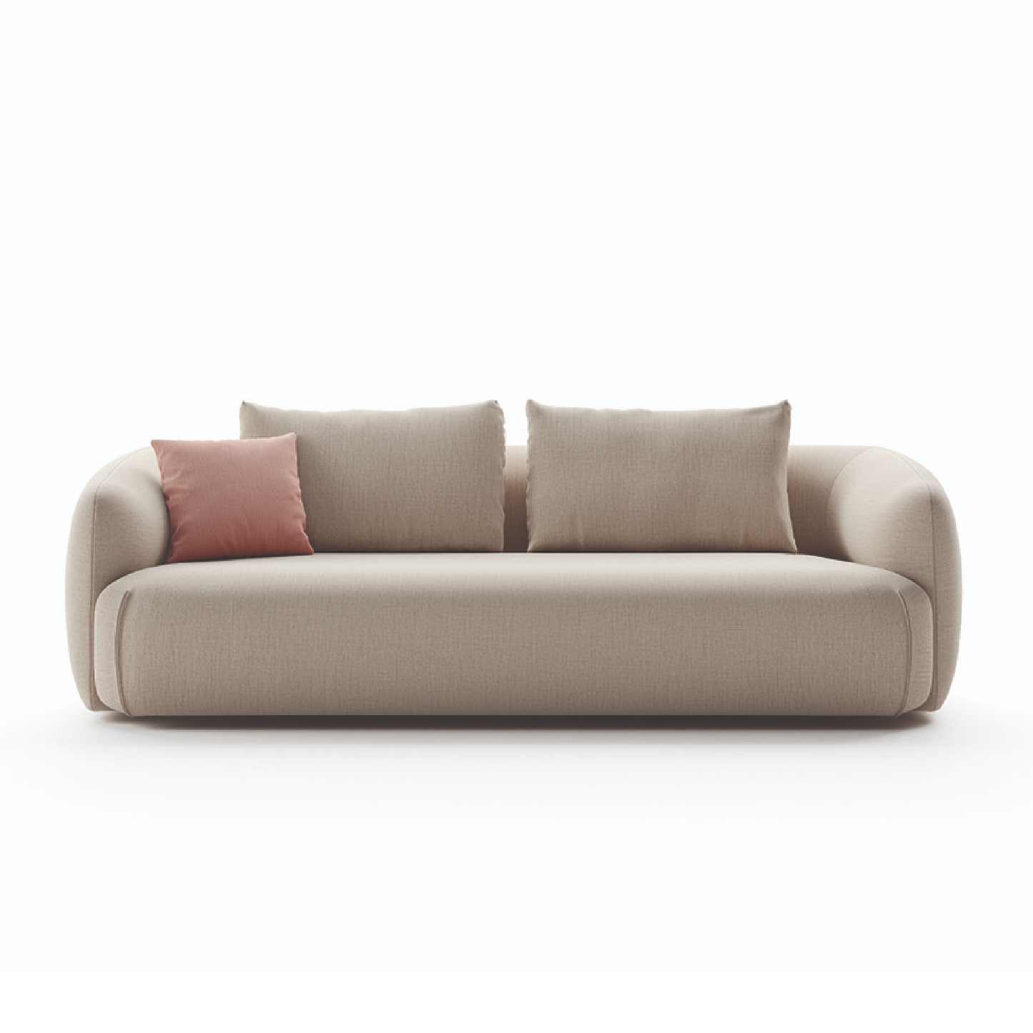 Curved Back 2-Seater Sofa | Marac Aland | Italianfurniture.com