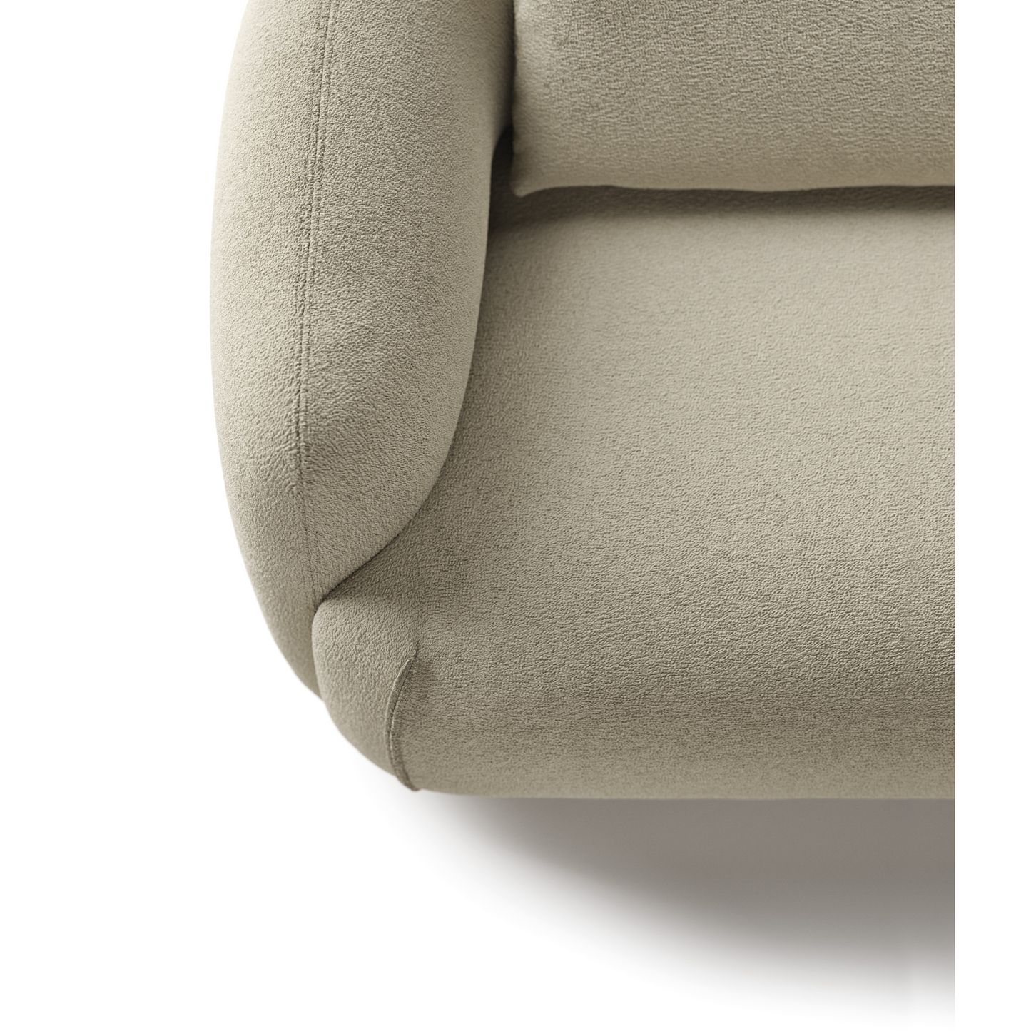 Curved Back 2-Seater Sofa | Marac Aland | Italianfurniture.com