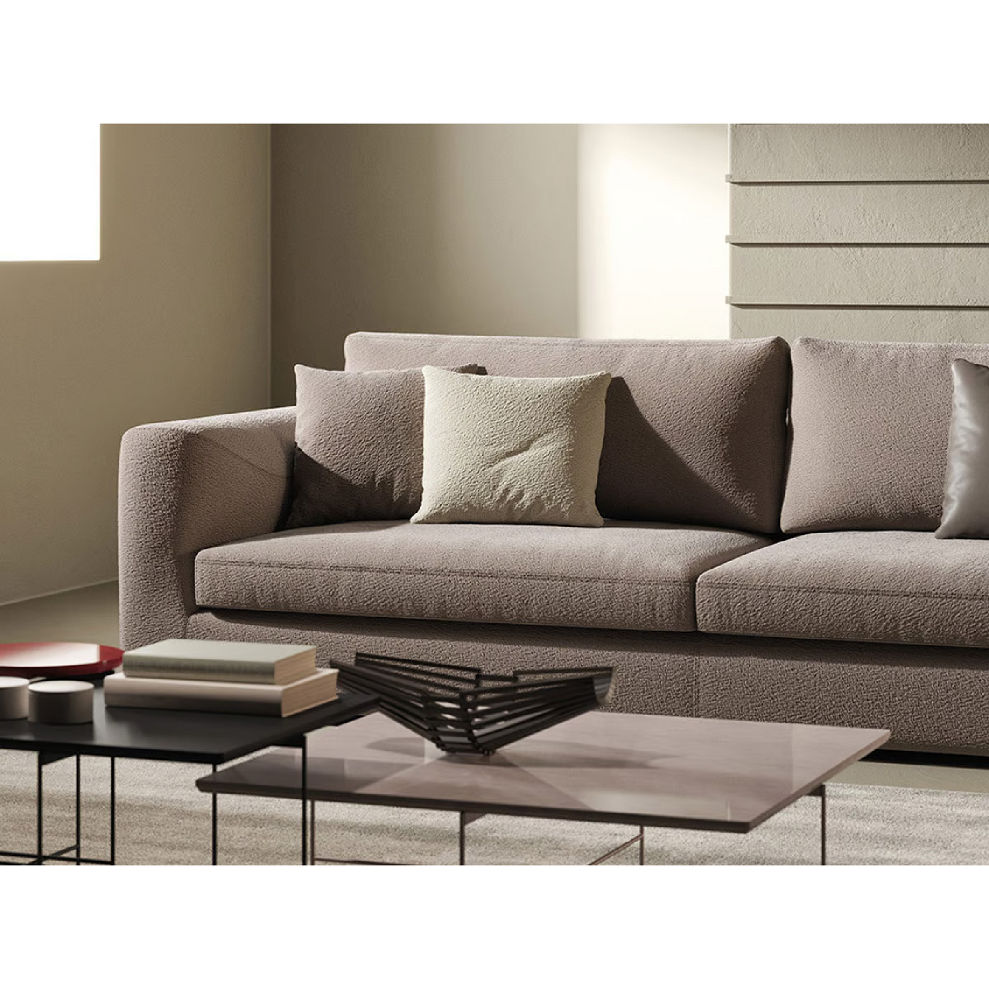 Modern Minimalist Upholstered Sofa | Marac Brando | Italianfurniture.com