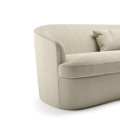 Curved Back Upholstered Sofa | Marac Ginevra | Italianfurniture.com