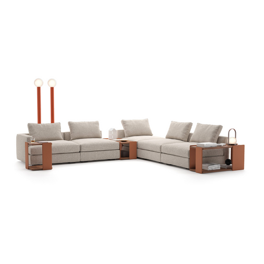 Long-Armed Modular Sofa | Marac Laguna | Italanfurniture.com