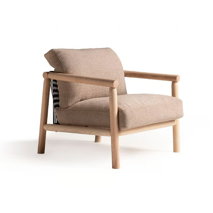 Wood Framed Lounge Armchair | Marac Timeout | Italianfurniture.com