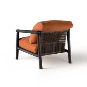 Wood Framed Lounge Armchair | Marac Timeout | Italianfurniture.com