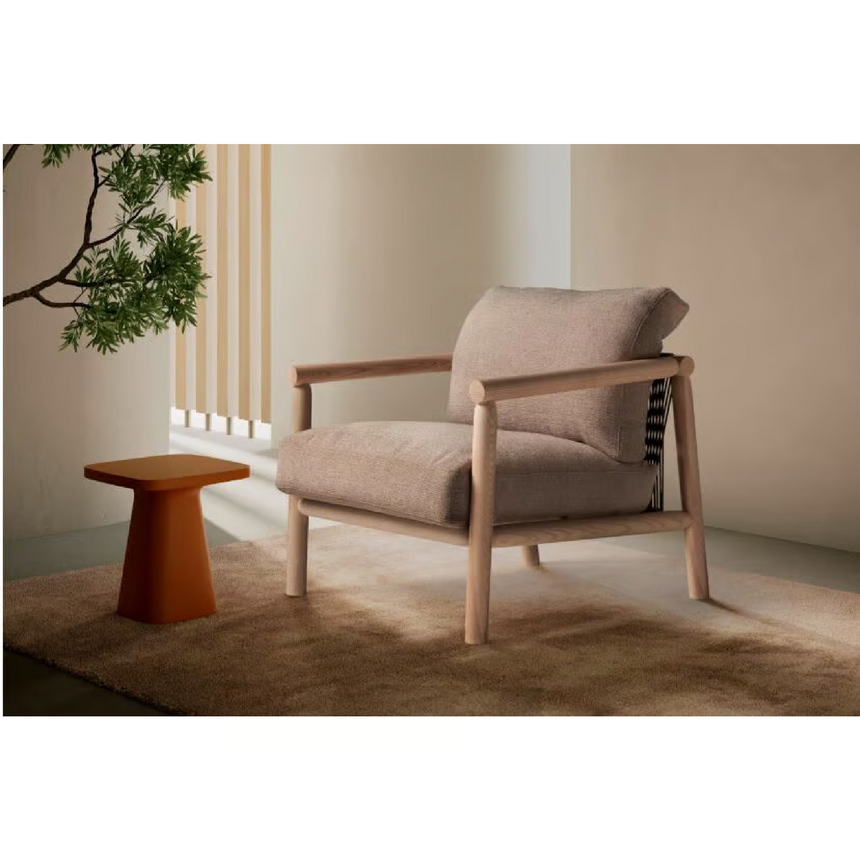 Wood Framed Lounge Armchair | Marac Timeout | Italianfurniture.com