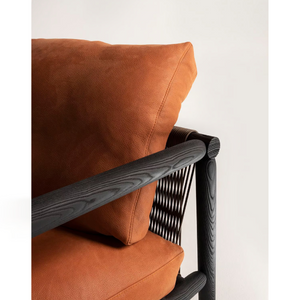 Wood Framed Lounge Armchair | Marac Timeout | Italianfurniture.com