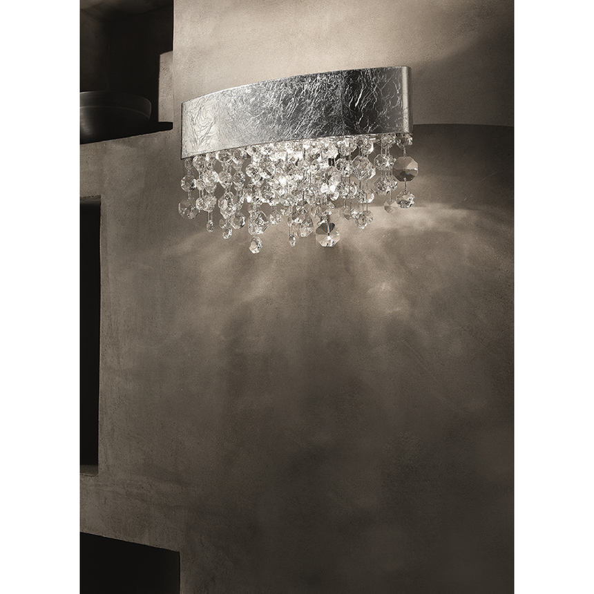 Cascading Pendant Wall Lamp XL | Masiero Olà | ItalianFurniture.com