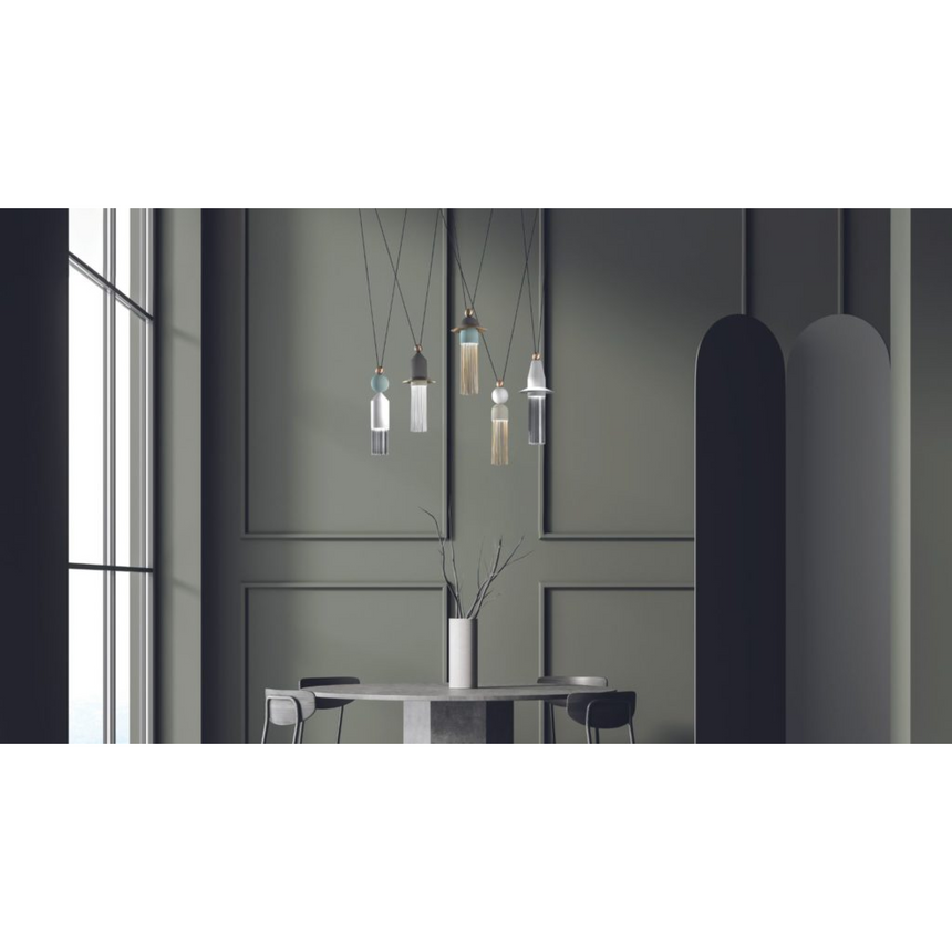 Geometrical Hanging Lamp Set (3) | Masiero Nappe C3 | Italianfurniture.com