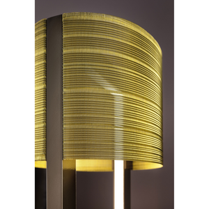 Gold Wire Mesh Table Lamp | Masiero Ebe | Italianfurniture.com