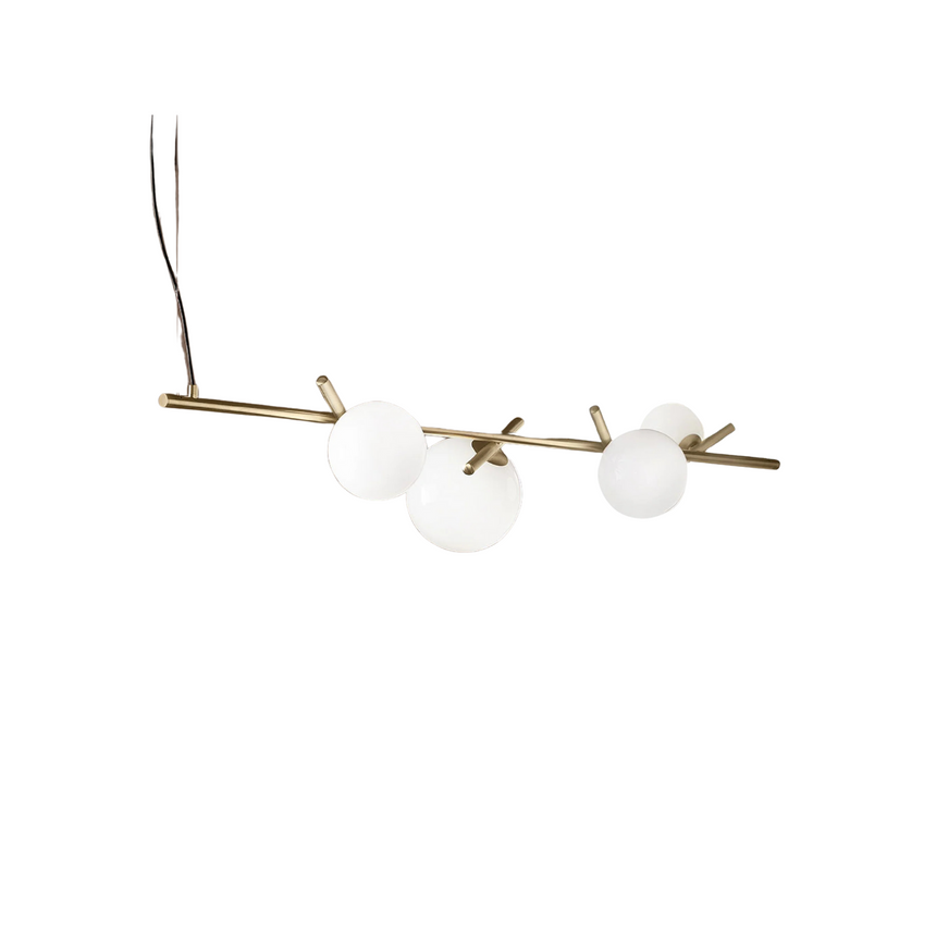 6-Glass Orbs Hanging Lamp | Masiero Posy