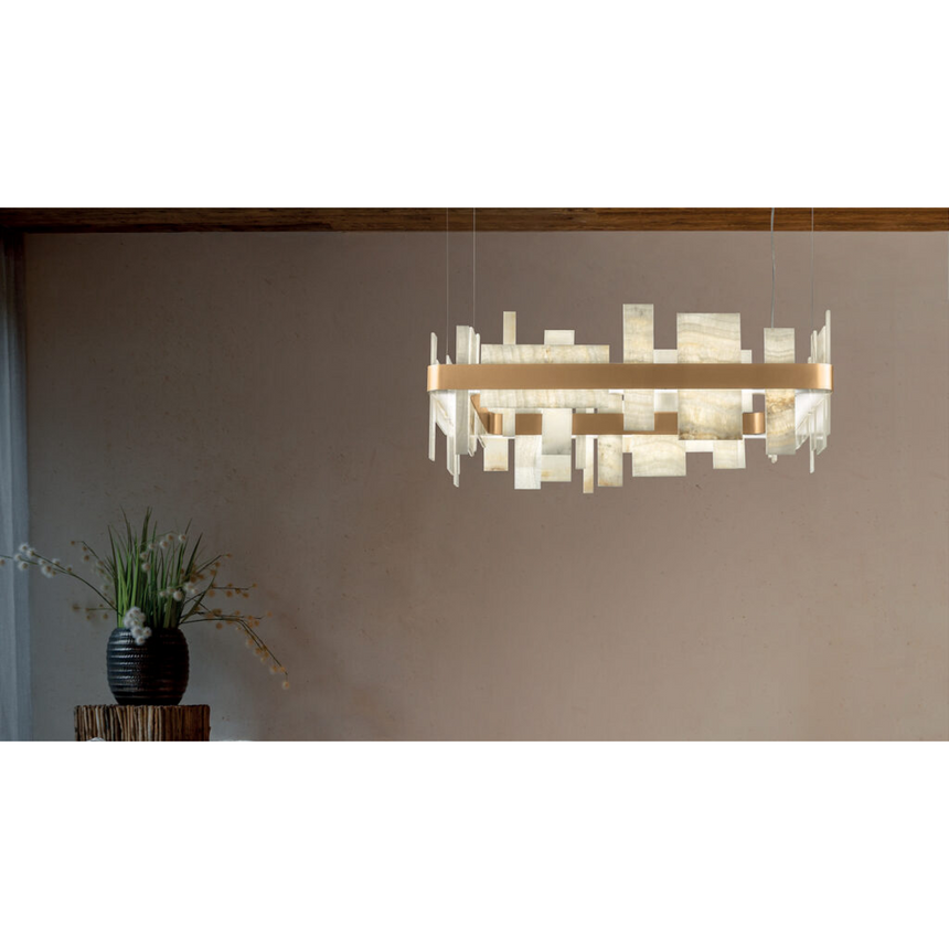 Onyx Hanging Lamp | Masiero Honicé | Italianfurniture.com