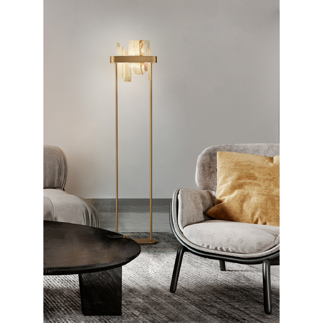 Natural Onyx Floor Lamp | Masiero Honicé | Italianfurniture.com