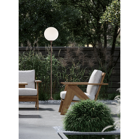 White Orb Outdoor Floor Lamp | Masiero Tee | Italianfurniture.com