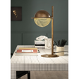 Metal Mesh Sphere Table Lamp | Masiero Iglù | Italianfurniture.com