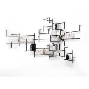 Modular Iron Wall Shelf | Mogg Antologia | Italianfurniture.com