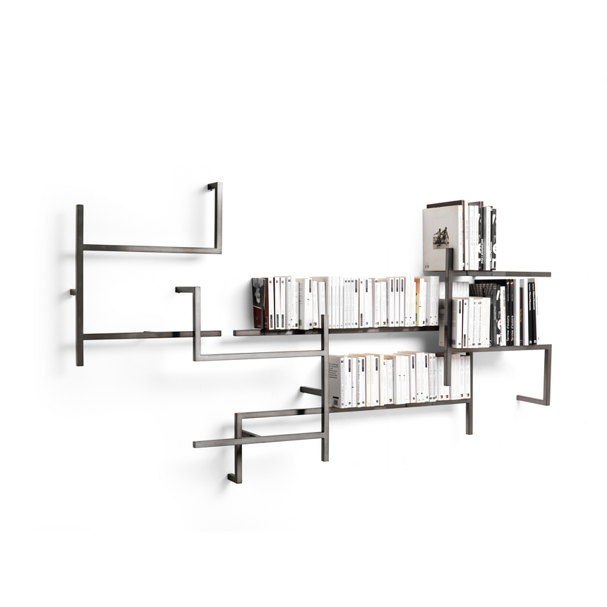 Modular Iron Wall Shelf | Mogg Antologia | Italianfurniture.com