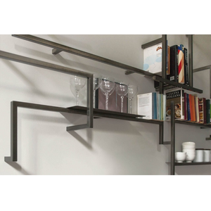 Modular Iron Bookcase | Mogg Antologia | Italianfurniture.com