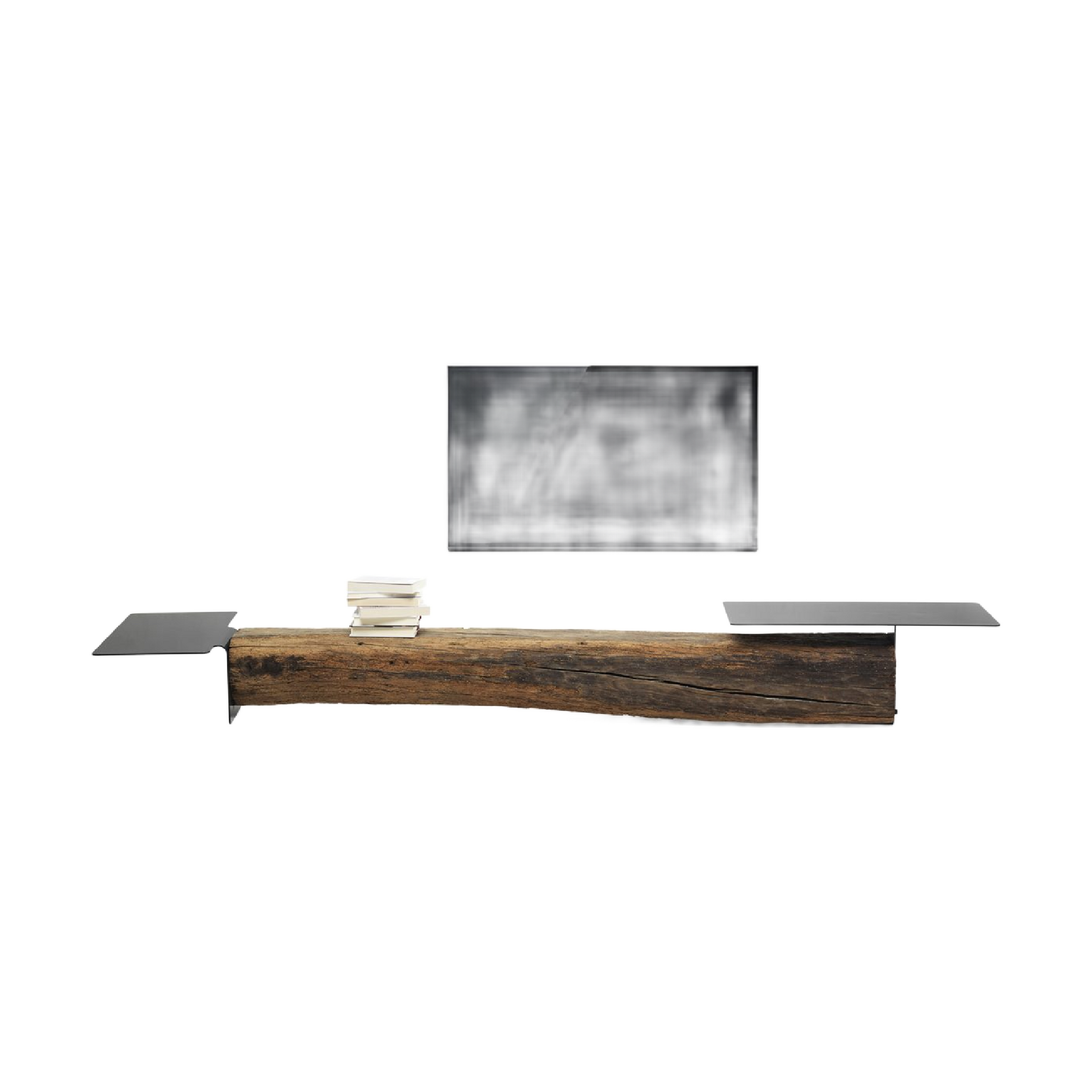 Wooden Rustic Bench | Mogg Beam | Italianfurniture.com