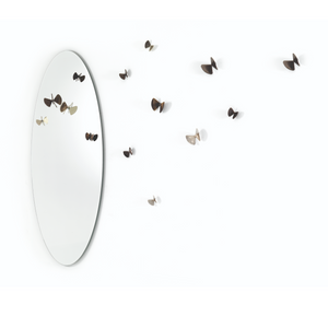 Butterfly Coat Hanger Mirror | Mogg Bice | Italianfurniture.com