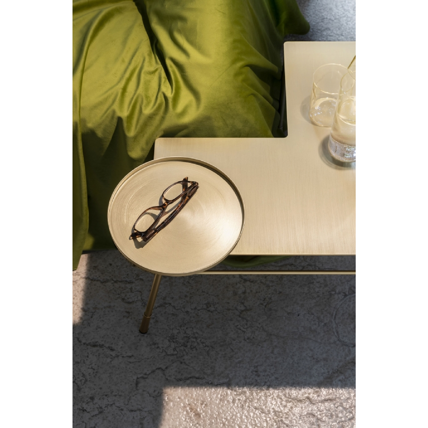 Metal Tray Corner Side Table | Mogg Dase | Italianfurniture.com